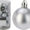 Kerstballen 60 Stuks Zilver |