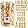 Kerstballen 60 stuks Goud |