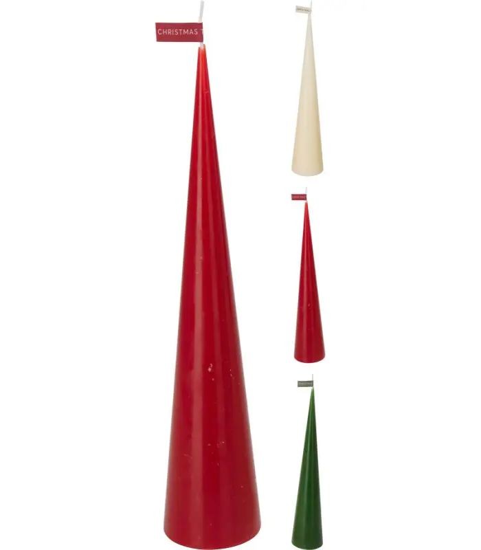 Kerstboom Kaars 7x31cm |