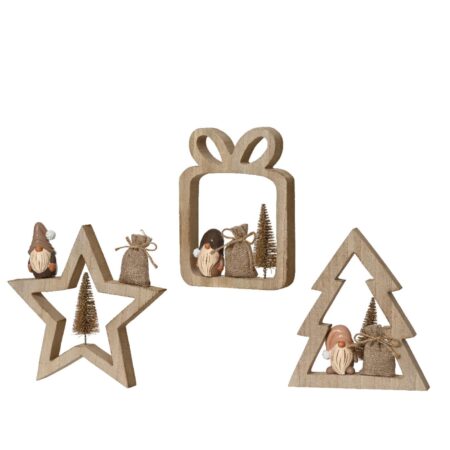 Kerstdecoratie met gnoom 14