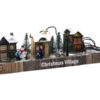 Kerstdorp poly met verlichting 10-delig | Svenska Living