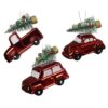 Kersthanger Auto kunststof 10cm | Decoris