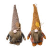 Kersthanger Gnoom polyester 15cm | Decoris