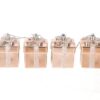 Kersthanger cadeautje set a 4 stuks roze | HBX natural living