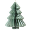 Kersthanger everlands kunstkerstboom papier groen 15cm | Decoris