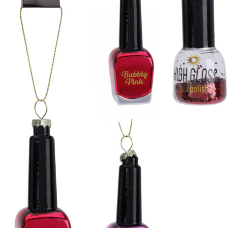 Kersthanger glas Nagellak | Home & Styling