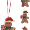 Kersthanger peperkoek man 11cm poly | Home & Styling