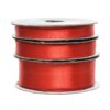 Kerstlint rood satijn ( per rol) | Decoris