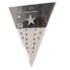 Kerstster papier 60cm wit 20warmled | Snowflake