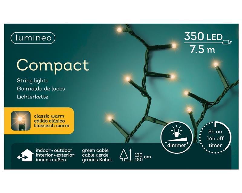 Kerstverlicht. Compact 350L Classic warm | Lumineo