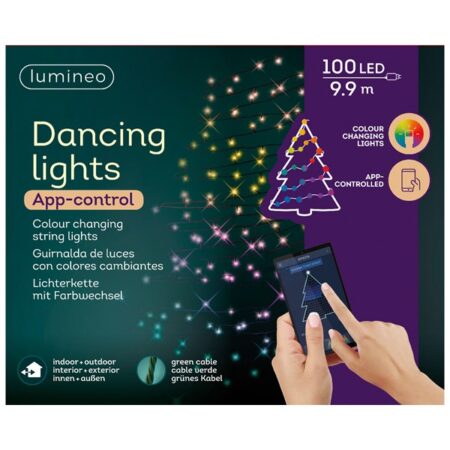 Kerstverlichting App-control 100 LED | Lumineo