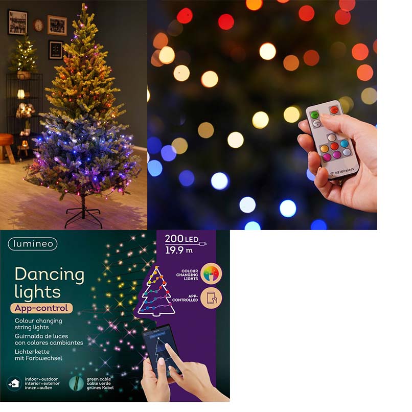 Kerstverlichting App-control 200 LED | Lumineo