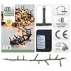 Kerstverlichting Cluster 400L warm wit | Merkloos