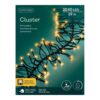 Kerstverlichting LED cluster 2040L 19m | Lumineo