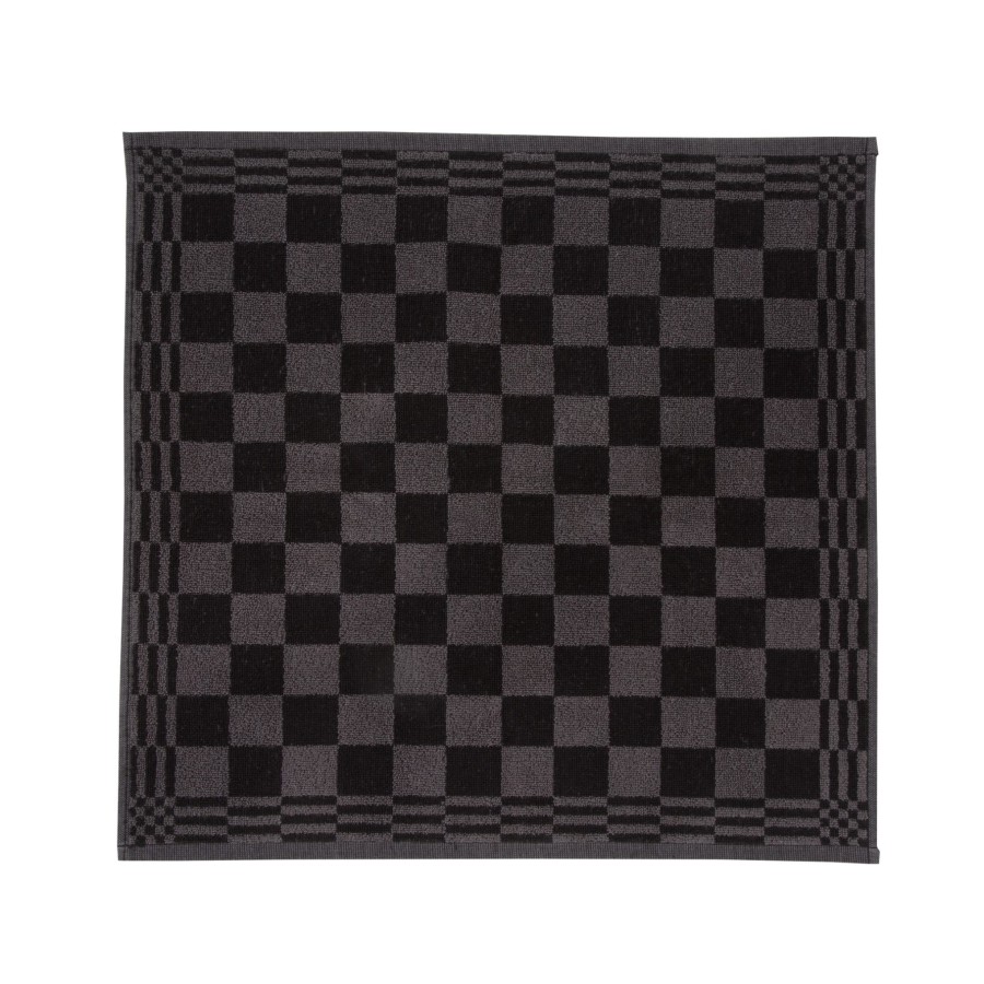 Keukendoek Chess Black |