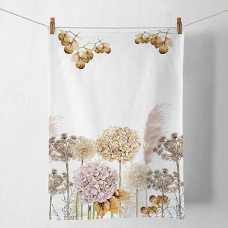Keukendoek Droogbloemen |