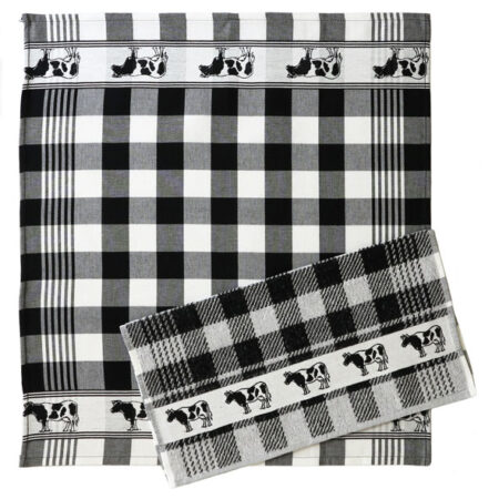 Keukendoek koe zwart | Z