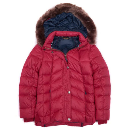 Kids Girls Bernera Quilt Pink | Barbour