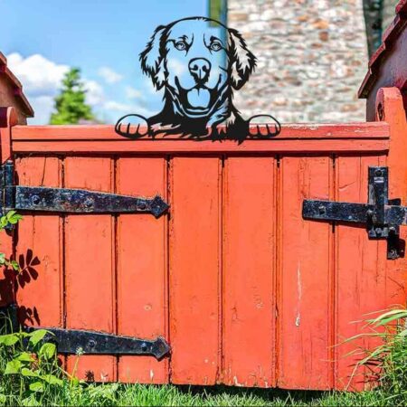 Kiekeboe zwarte hond Sam metaal | Artbizniz
