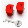 Kiephendelstop veiligheidsslot (2 stuks) | Mobeli | Mobeli