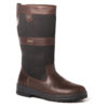 Kildare halfhoge outdoor laars Zwart/Bruin | Dubarry