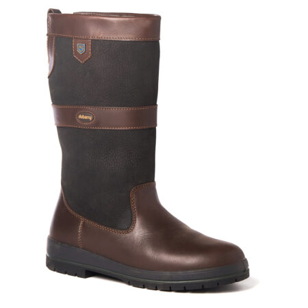 Kildare halfhoge outdoor laars Zwart/Bruin | Dubarry