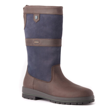 Kildare halfhoge outdoor laars navy/brown | Dubarry