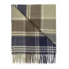 Kindar Check Scarf Olive | Barbour