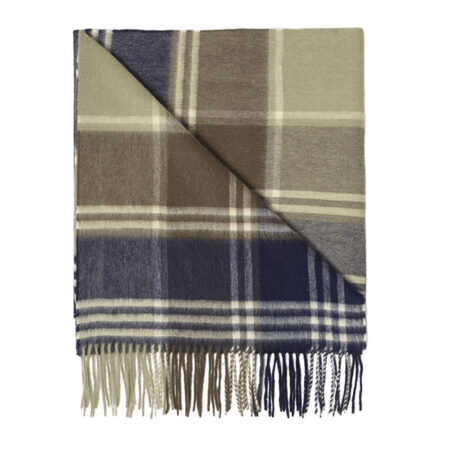 Kindar Check Scarf Olive | Barbour