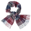 Kindar Check Scarf Rood | Barbour