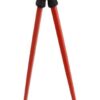 Kinder Eetstokjes met Panda Figuur - Rood Plastic - 22cm | Tokyo Design Studio