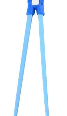 Kindereetstokjes met Beervormige Grip - Blauw - 22cm | Tokyo Design Studio