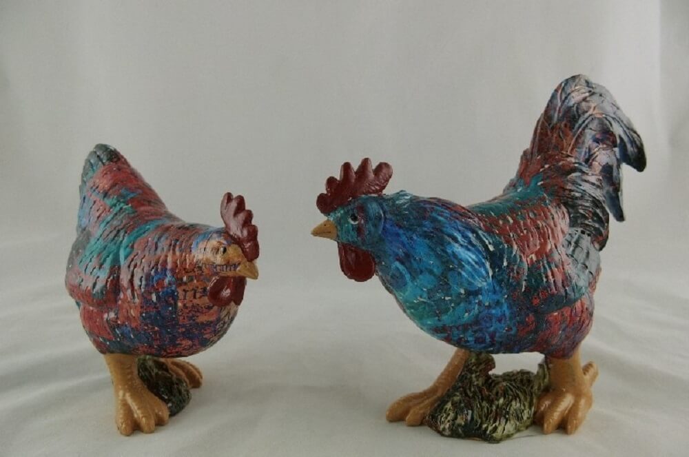Kip en Haan figuren set | Sam. B.V.