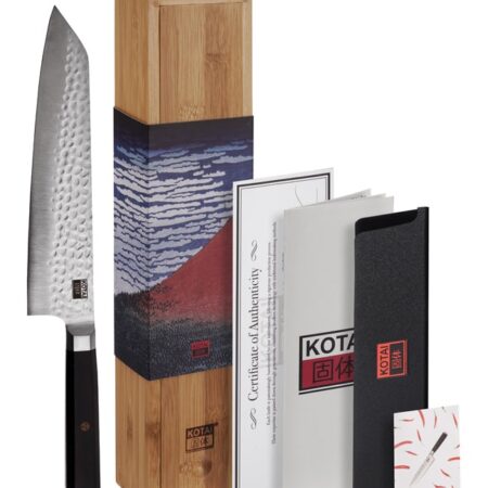 Kiritsuke Chef Mes 20cm - Kotai - Gehamerde Afwerking | Tokyo Design Studio