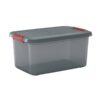 Kis k latch box l opbergbox met deksel 43l transparant | Curver