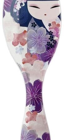 Kiyomi Haarborstel - Kimidoll met Bloemenmotief | Tokyo Design Studio