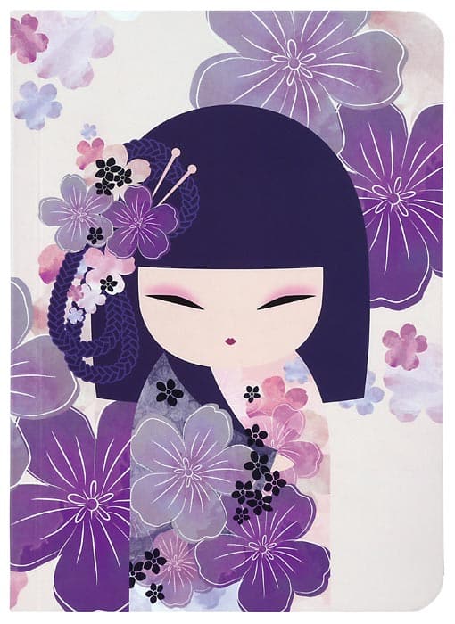Kiyomi Notitieboek - Kimidoll Collectie - Stijlvol Japans Ontwerp | Tokyo Design Studio