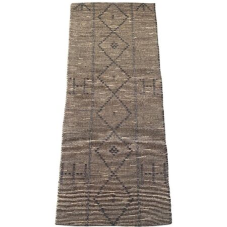 Kleed Zeegras Natur Zwart 80x200cm |