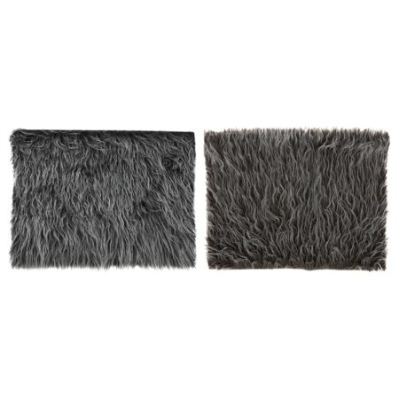 Kleedje lang haar 40x30cm bruin/grijs | Svenska Living