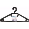 Kleerhangers Set 8 Stuks Zwart |