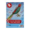 Kleur en maak je eigen vogelfiguur | Merkloos