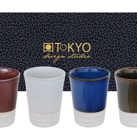 Kleurrijke Espressoset - The Oriental Shop - 4-delig - 5