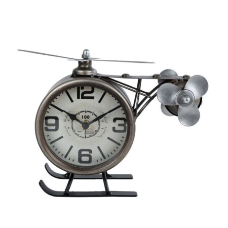 Klok Helikopter Messing |