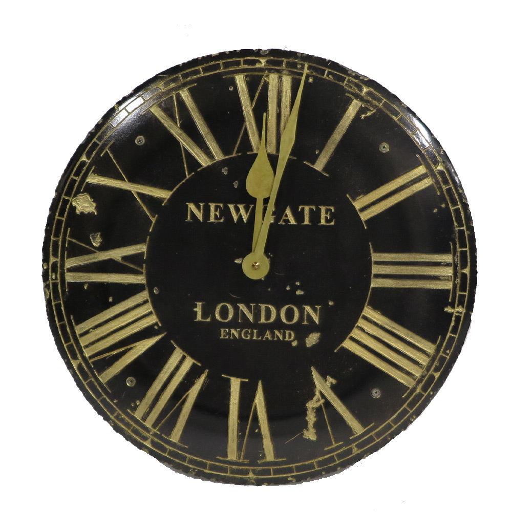 Klok Rusting box black/gold |