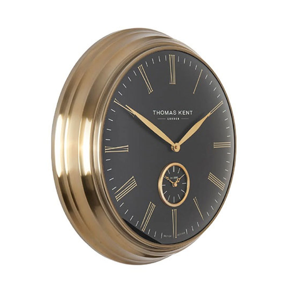 Klok Timekeeper zwart/goud S |