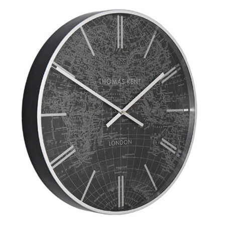 Klok World traveller zwart/goud L |