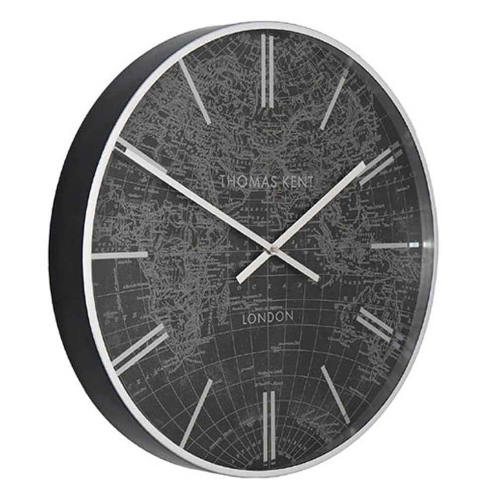 Klok World traveller zwart/goud L |