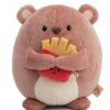 Knuffel beer Nomo met frietjes 16 cm - Mymochi | Mymochi