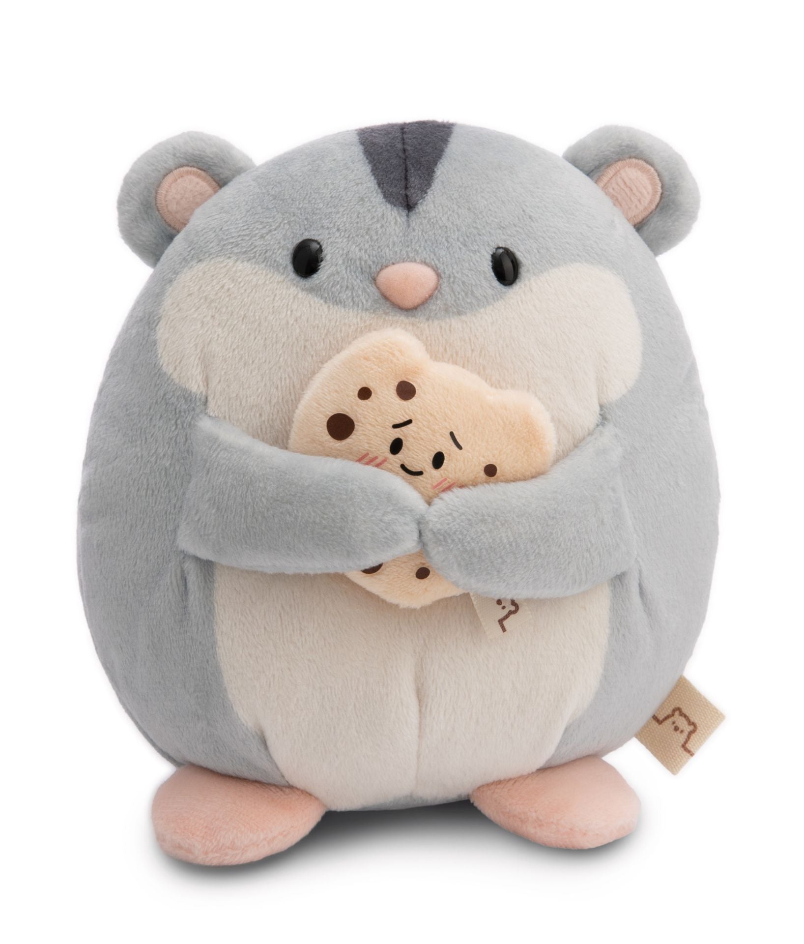 Knuffel hamster Shai met koekje - 16 cm | Mymochi