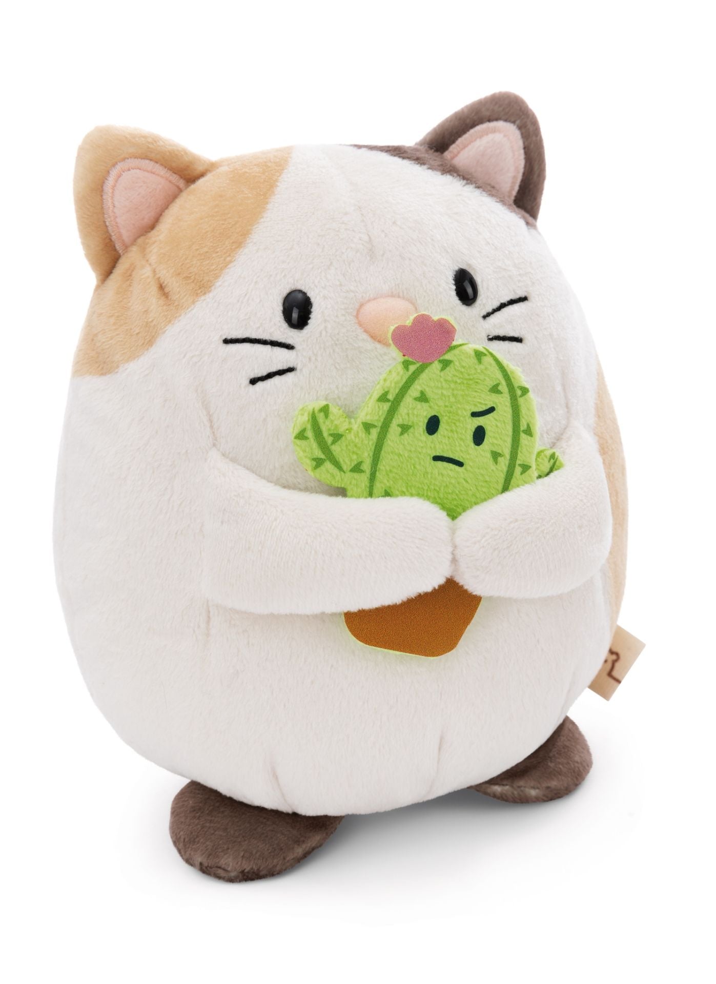 Knuffel kat Angy met cactus - 16 cm | Mymochi